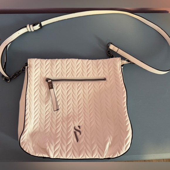 Simply Vera Vera Wang Handbags - Simply Vera Vera Wang Cream Crossbody Bag
